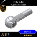 Produktbild: M24 Augenschrauben Ösenschraube DIN 444 Ringschraube Ringbolzen Stahl verz. M 24