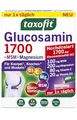 Produktbild: taxofit Glucosamin 1700 + MSM + Magnesium | 20 Trinkgranulat Sticks mit Beerengeschmack | Hochdosiert bei nur 1 Stick täglich | Für Knorpel, Knochen und Muskeln