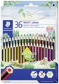 Produktbild: Staedtler Buntstift Noris colour sechskant 185 CD36 farbig sortiert 36St.