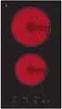 Produktbild: PKM EB-GK-2TCG Glaskeramik-Doppelkochplatte Touch Control, 9 Heizstufen, Timer, Kindersicherung, schwarz