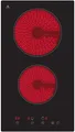 Produktbild: PKM EB-GK-2TCG Glaskeramik-Doppelkochplatte Touch Control, 9 Heizstufen, Timer,