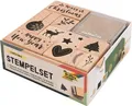 Produktbild: FOLIA HOLZSTEMPEL SET CHRIFSTMAS 10 STEMPEL 2 STEMPELKISSEN