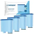 Produktbild: Wessper Wasserfilter Kartuschen 4er Pack Kompatibel Philips SAeco AquaClean OVP