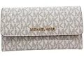 Produktbild: Michael Kors Jet Set Travel Large Trifold Leather Wallet (Vanilla)
