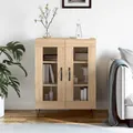 Produktbild: vidaXL Sideboard Sonoma-Eiche 69,5x34x90 cm Holzwerkstoff