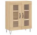 Produktbild: vidaXL Sideboard, Kommode Sonoma-Eiche 69,5x34x90 cm Holzwerkstoff
