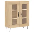 Produktbild: vidaXL Sideboard Sideboard Sonoma-Eiche 69,5x34x90 cm Holzwerkstoff (1 St)