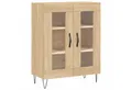Produktbild: vidaXL Sideboard Sideboard Sonoma-Eiche 69,5x34x90 cm Holzwerkstoff (1 St)