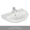 Produktbild: Villeroy & Boch Waschbecken Newo 600 x 455 mm Oval 4A916001