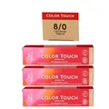 Produktbild: Wella Color Touch 3 x 60 ml 8/0 hellblond Set