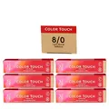 Produktbild: Wella Color Touch 6 x 60 ml 8/0 hellblond Set