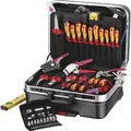Produktbild: Knipex 00 21 06 Elektriker, Handwerker Werkzeugkoffer bestückt (B x H x T) 430 x