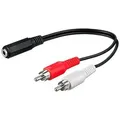 Produktbild: S-impuls Audio-adapterkabel, Cinch/klinke 3,5 Mm, 0,2 M