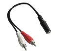 Produktbild: 5m Audiokabel 3,5mm Klinke Stereo Stecker auf 2xRCA Buchse