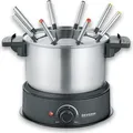 Produktbild: Severin Fondue FO 2470 schwarzsilber Fondue Fondue Elektrisch Fondue Set Elektro Fondue - Schwarz