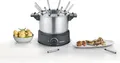 Produktbild: SEVERIN Fondue, spülmaschinengeeignetes Fondueset mit 8 farblich markierten