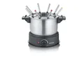 Produktbild: Elektrisches Fondue Set 1,4l 1500W Edelstahl 8 Gabeln schwarz FO 2470