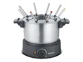 Produktbild: SEVERIN FO 2470 Elektro-Fondue-Set 8 Personen 1,4L 1500W Edelstahl Schwarz