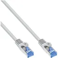 Produktbild: INLINE Patchkabel, Cat,6A, S/FTP, TPE (LSZH), CCA, weiß, 0,3m