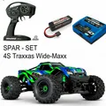 Produktbild: Traxxas # Wide Maxx Monster Truck Grün + 4S 5000 mAh Akku + Ladegerät RTR