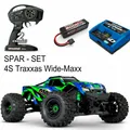 Produktbild: Traxxas Wide Maxx  Monster Truck Grün + 4S 5000 mAh Akku + Ladegerät RTR  SET