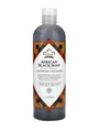 Produktbild: Nubian Heritage, African Black Soap, afrikanische schwarze Seife, 384 ml