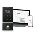 Produktbild: TimeMoto TM-828 SC Cloud-basiertes Zeiterfassungsgerät mit Fingerabdrucksensor, kompatibel mit kontaktlosen Chipkarten, RFID-Ausweis, PIN, 2.000 Benutzer, Terminplanung, Arbeitszeitberichte, Wi-Fi