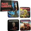 Produktbild: Iron Maiden Coaster - 4er Set - Untersetzer - Heavy - Metal -  CSTIM10