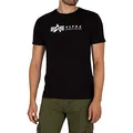 Produktbild: Alpha Industries Alpha Label T 2 Pack T-Shirt für Herren Black