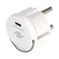 Produktbild: Brennenstuhl USB C Steckdosenadapter (USB Ladegerät zum Einstecken in ein Steckdosennest, 2,4A, kompatibel mit IP44 Steckdosen und Kabeltrommeln von Brennenstuhl, flaches Design)
