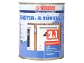 Produktbild: Wilckens Fenster- & Türenlack 2in1 , 750 ml, weiß (seidenmatt)