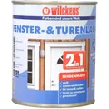 Produktbild: Wilckens 2in1 Fenster- und Türenlack seidenmatt, Weiß, 750 ml