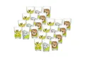 Produktbild: Ritzenhoff & Breker Kinderbecher Dschungeltiere Kindergläser 205 ml 24er Set, 24-tlg., Glas