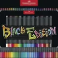 Produktbild: FABER-CASTELL 116437 Black Edition Bunstift 36er Metalletui