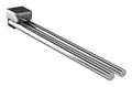 Produktbild: Emco trend Handtuchhalter 2-armig schwenkbar 350 mm - Chrom - 025000135