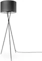 Produktbild: Paco Home Stehlampe KATE CANVAS UNI COLOR, ohne Leuchtmittel, Wohnzimmer Dreibein Stoffschirmlampe Standleuchte Textil Schirm E27