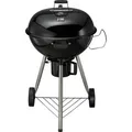 Produktbild: Mr. Gardener Holzkohlegrill Nashville, Grillfläche 53,5 cm, Kudelgrill, 8190 - Silber