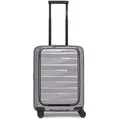 Produktbild: Bergpfeil Travel 4 Rollen Kabinentrolley 55 cm Laptopfach mit Dehnfalte  grau