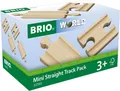 Produktbild: BRIO Mini Straight Track pack maßstabsgetreue modell ersatzteil & zubehör (63339300)