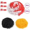 Produktbild: Absperrkette Kunststoff Parkplatzsperre Warnkette Kette Ø4/6/8 mm 30m 100m NEU