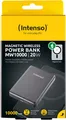 Produktbild: Intenso Powerbank MW10000 magnetische Fixierung MagSafe 10000 mAh USB Typ C grau