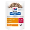 Produktbild: Hill's Prescription Diet C/D Multicare Stress Urinary Care Nassfutter für Katzen mit Huhn (Beutel) 2 Kartons (24 x 85 g)