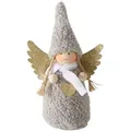 Produktbild: Boltze Home Weihnachtsfigur, Grau, Textil, 6x16x9.5 cm, Dekoration, Weihnachtsdekoration