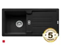 Produktbild: Franke Strata STG 614 Black Matt Granitspüle  Küchenspüle Schwarz