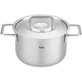 Produktbild: Fissler Pure Collection / Edelstahl-Kochtopf (Ø 20 cm, 3,6L) Töpfe inkl. Metall-Deckel, Innen-Skalierung – Induktion