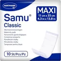 Produktbild: SAMU Wöchnerinnen Vorlagen Classic maxi 11x35 cm 10 St