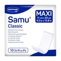 Produktbild: Samu Classic Maxi Wöchnerinnen-Vorlagen Wochenbettbinden Einlagen 1x10 Stück