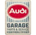 Produktbild: Nostalgic-Art Metallschild Blechschild 15x20 cm - Audi - Audi Garage