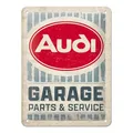 Produktbild: Vintage Blechschild - Audi Garage
