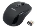 Produktbild: LogiLink Maus Optical Wireless 2.4 GHz Mini - Maus - optisch - 3 Tasten - kabellos - 2.4 GHz - kabelloser Empfänger (USB)